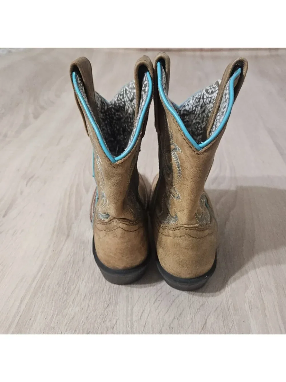 Dan Post Sadie Mae Boots Girls Kids Size 11 D Brown Leather Cowboy Western
